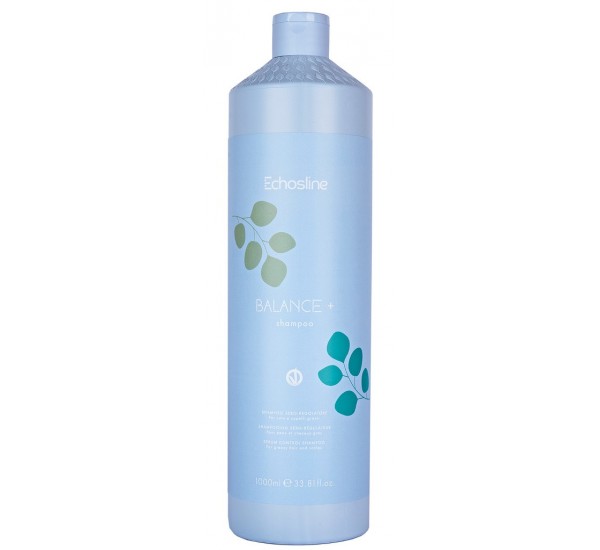 Echosline Balance Plus Sebum Control shampoo Себорегулиращ шампоан за мазна коса и скалп 1000ml